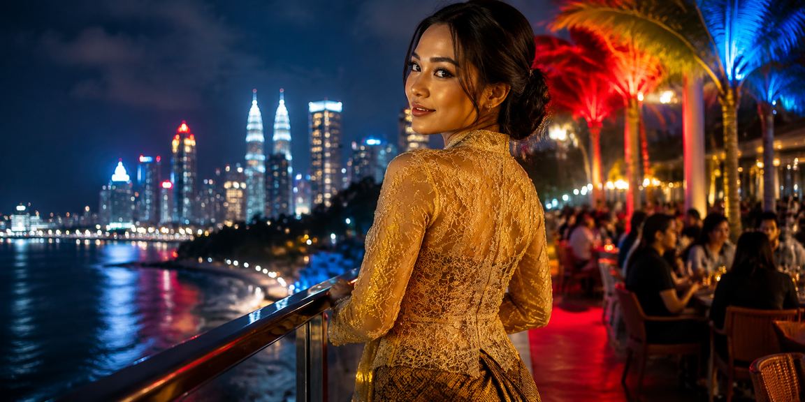 Suasana hiburan kasino Kuala Lumpur dengan elemen fesyen tempatan