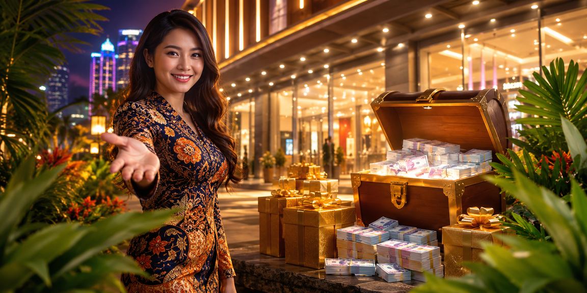 Antara muka aplikasi spins dengan tema batik Selangor